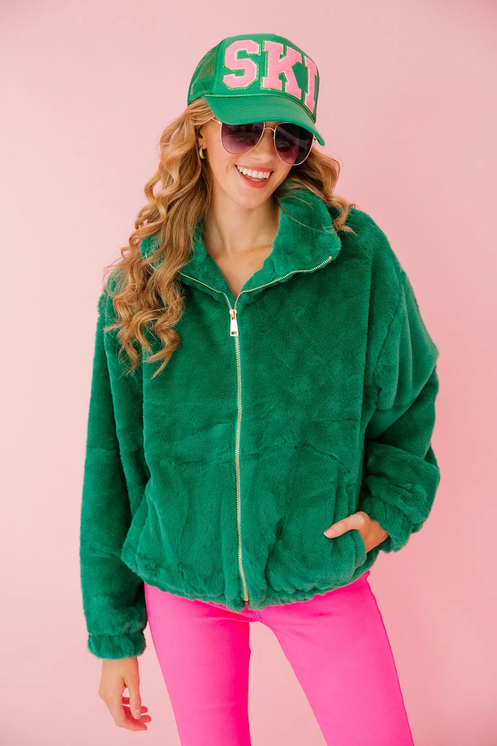 SNOW DREAMS GREEN JACKET