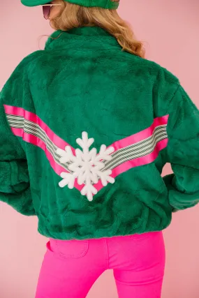 SNOW DREAMS GREEN JACKET