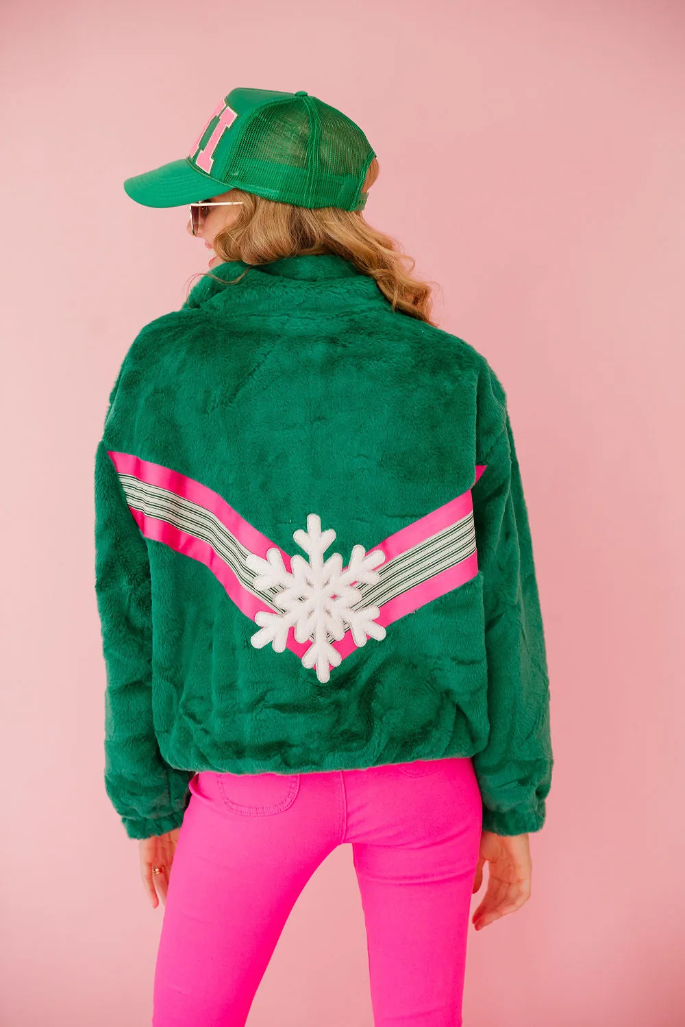 SNOW DREAMS GREEN JACKET