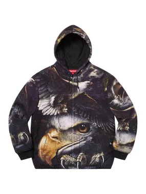 Supreme Eagle Hoodie Work Jacket Black [SS21]