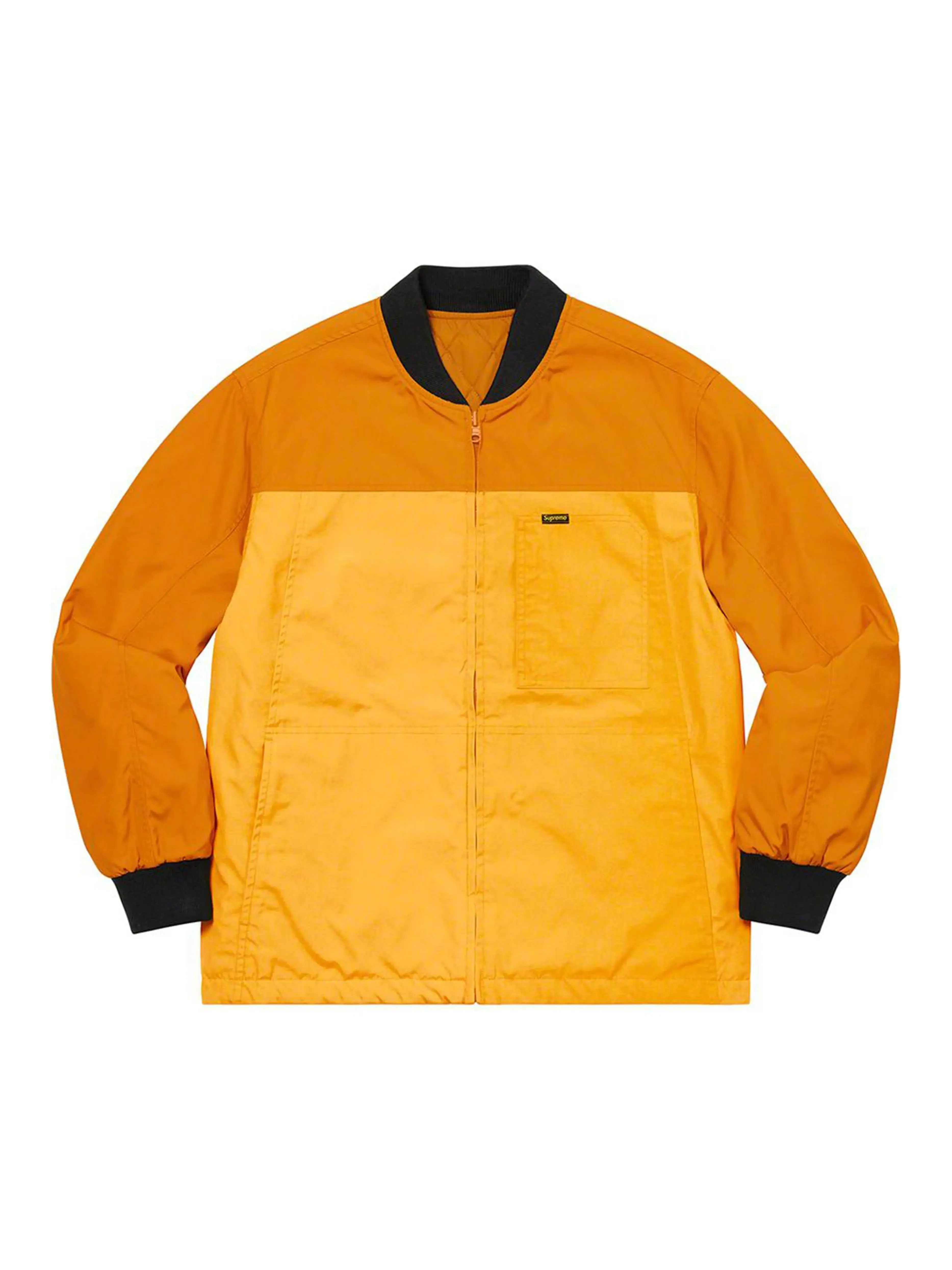 Supreme Reversible Tech Work Jacket Mustard [SS21]