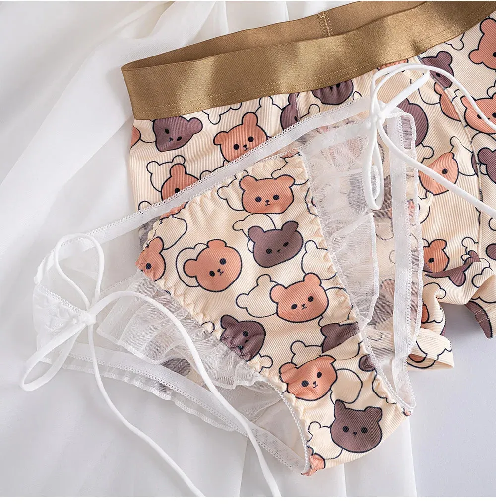 Teddy Playtime His & Hers Underwear Set