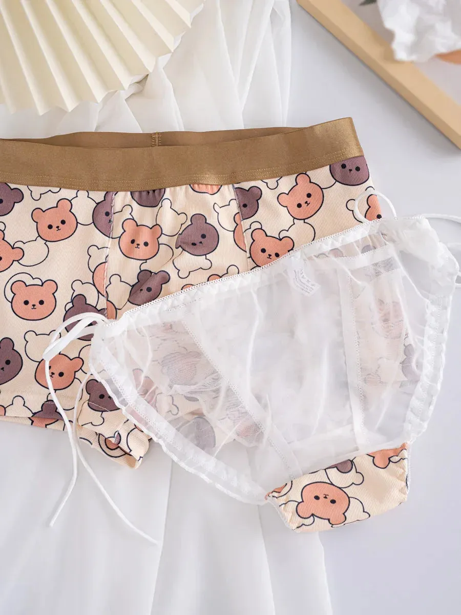 Teddy Playtime His & Hers Underwear Set