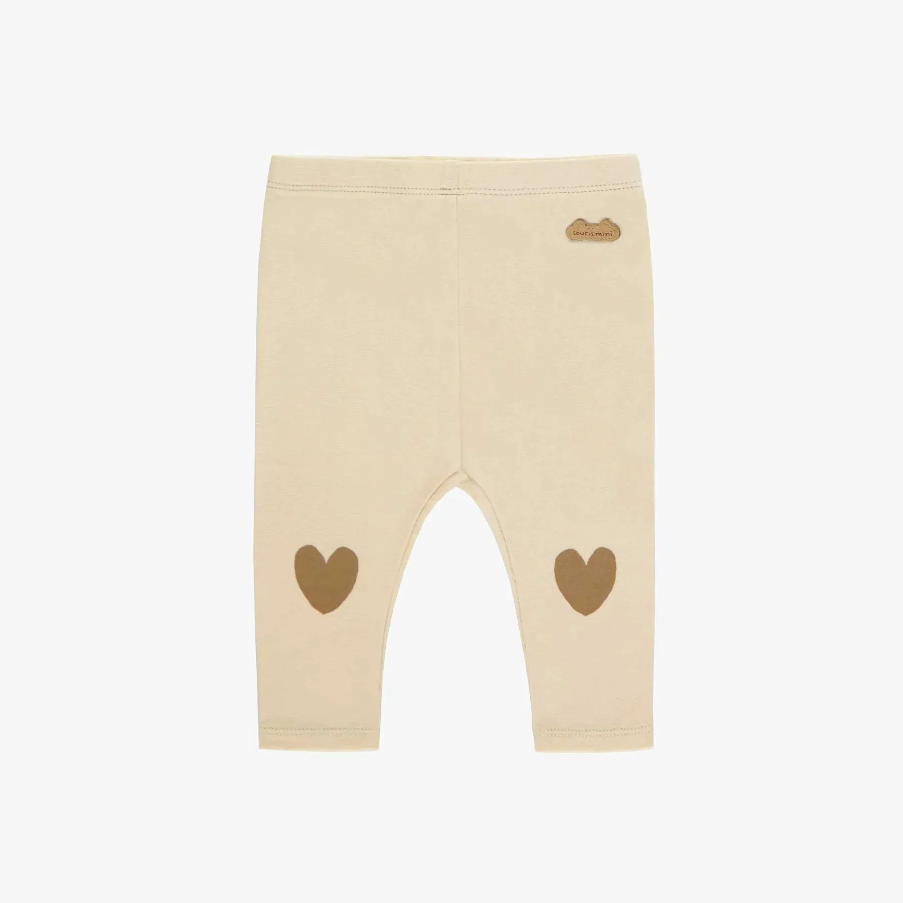 The Callie Heart Knee Leggings - BABY