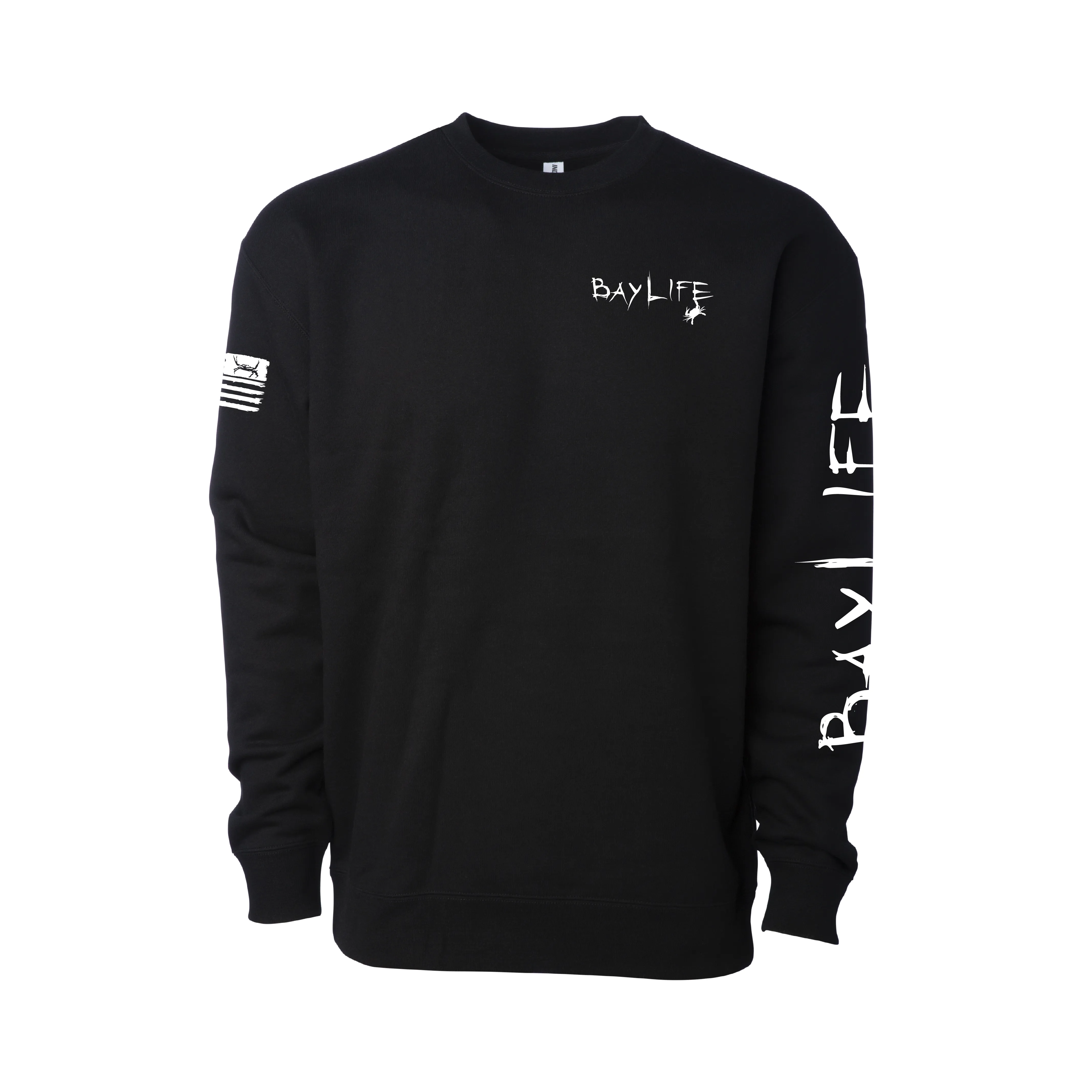 The Chesapeake | Heavyweight Crew Neck | Black