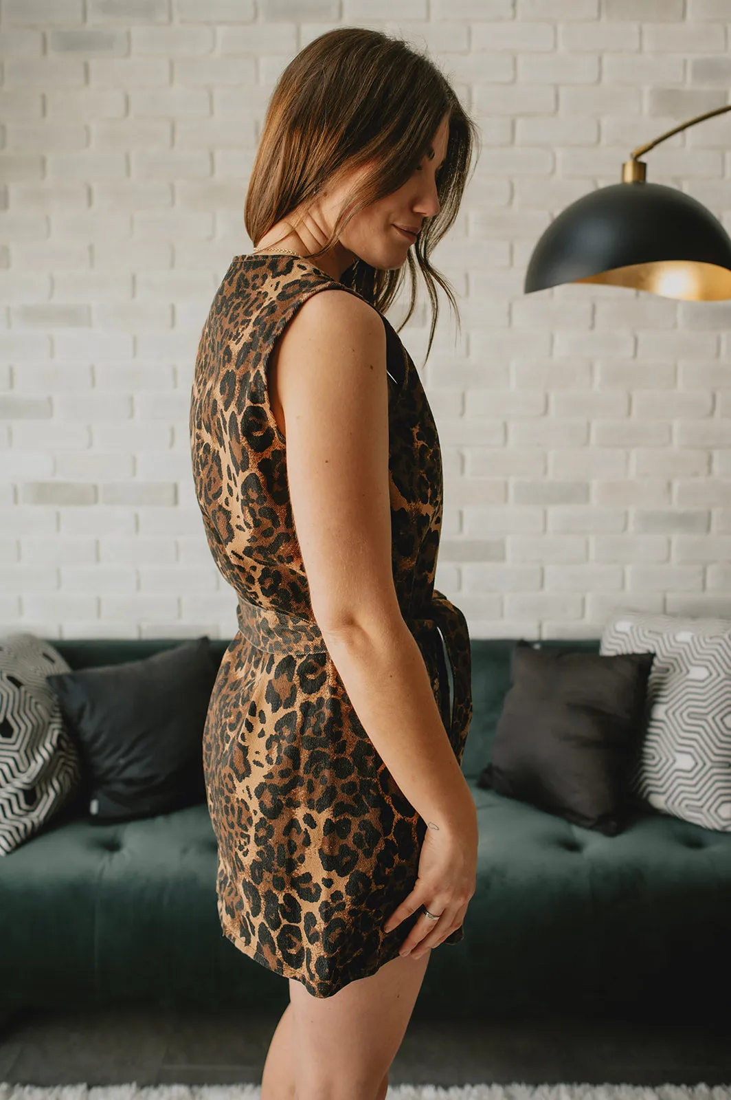 The Cicilia Mini Dress by FRNCH - Leopard