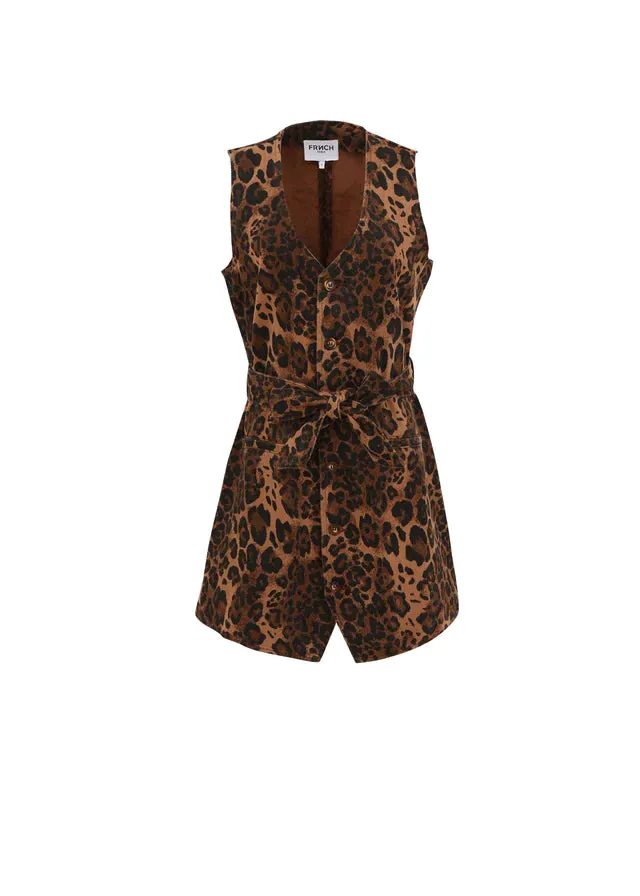 The Cicilia Mini Dress by FRNCH - Leopard