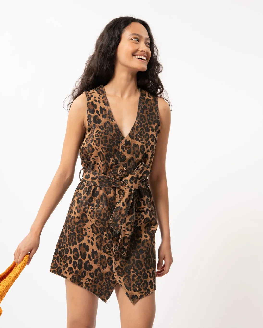 The Cicilia Mini Dress by FRNCH - Leopard