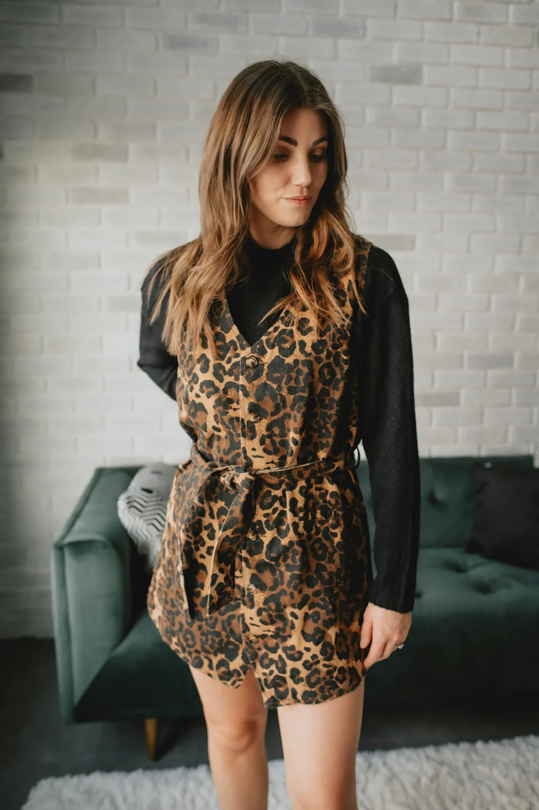 The Cicilia Mini Dress by FRNCH - Leopard