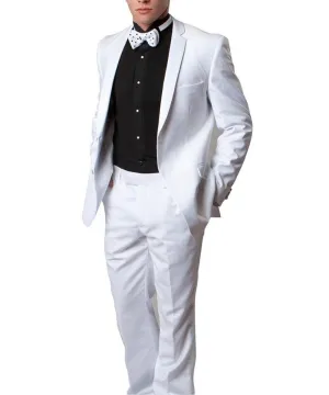 The Classic White Formal Tuxedo