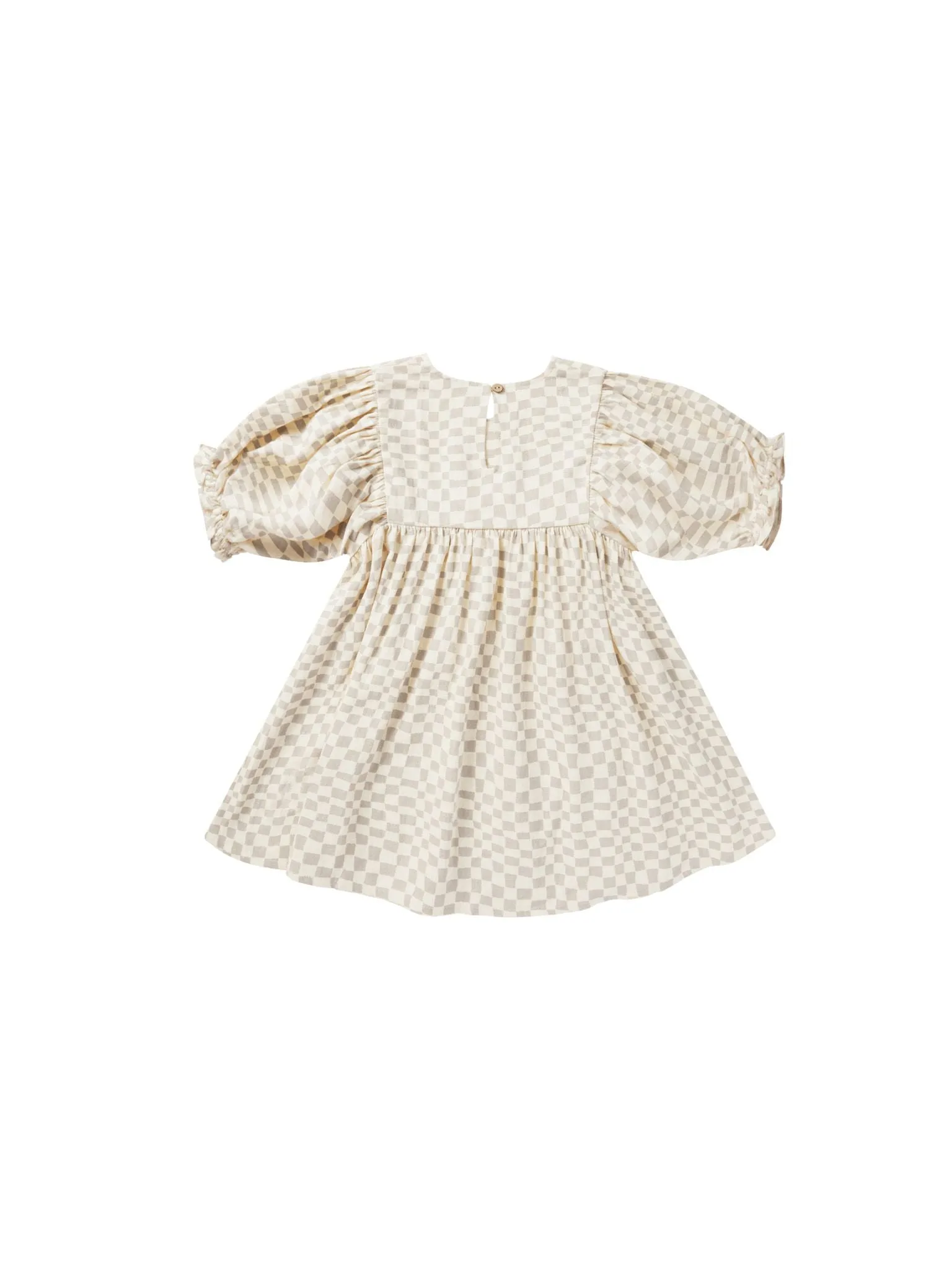 The Jolene Dress by Rylee   Cru - Dove Check - KIDS