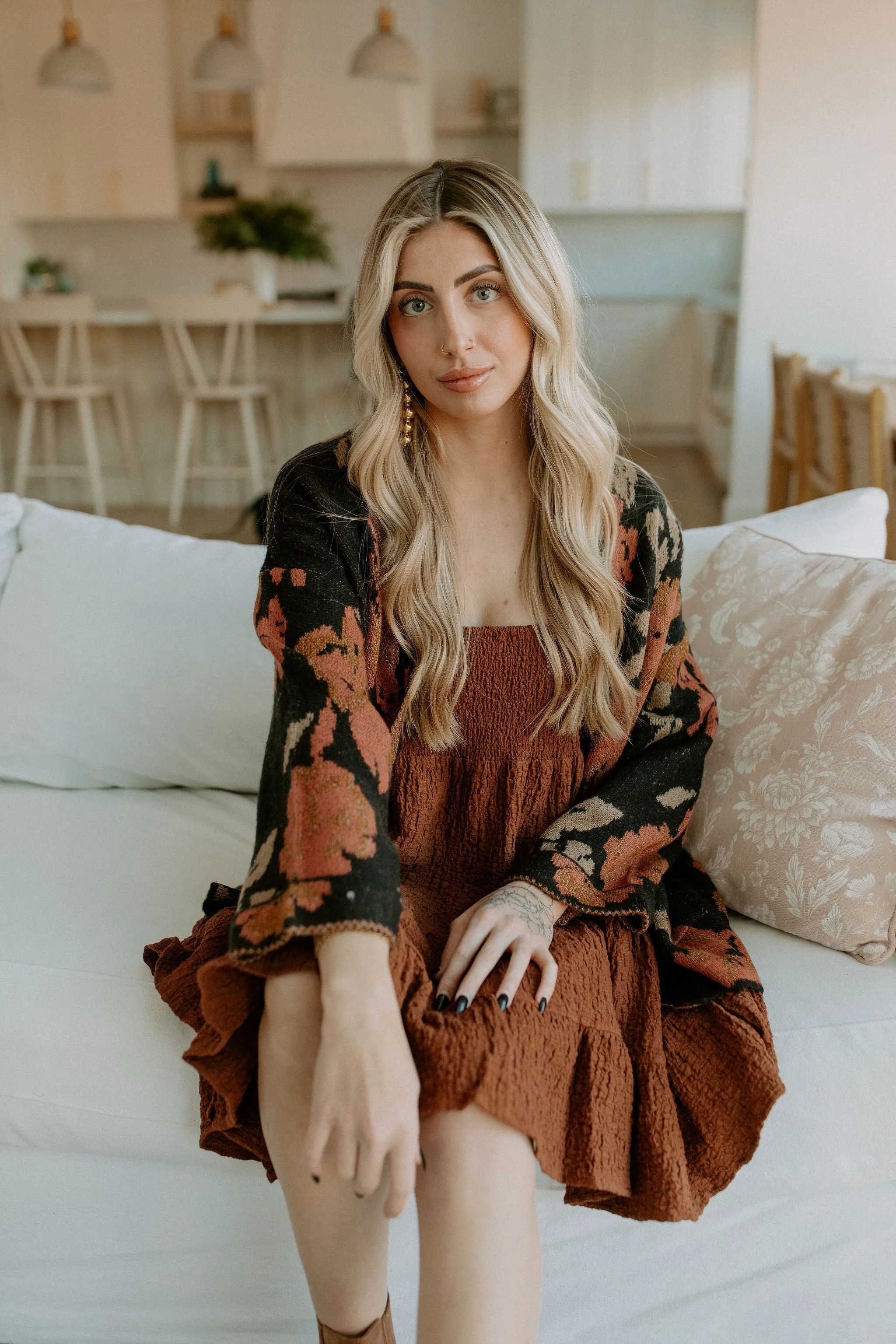 The Kimber Mini Dress by Saltwater Luxe - Pecan