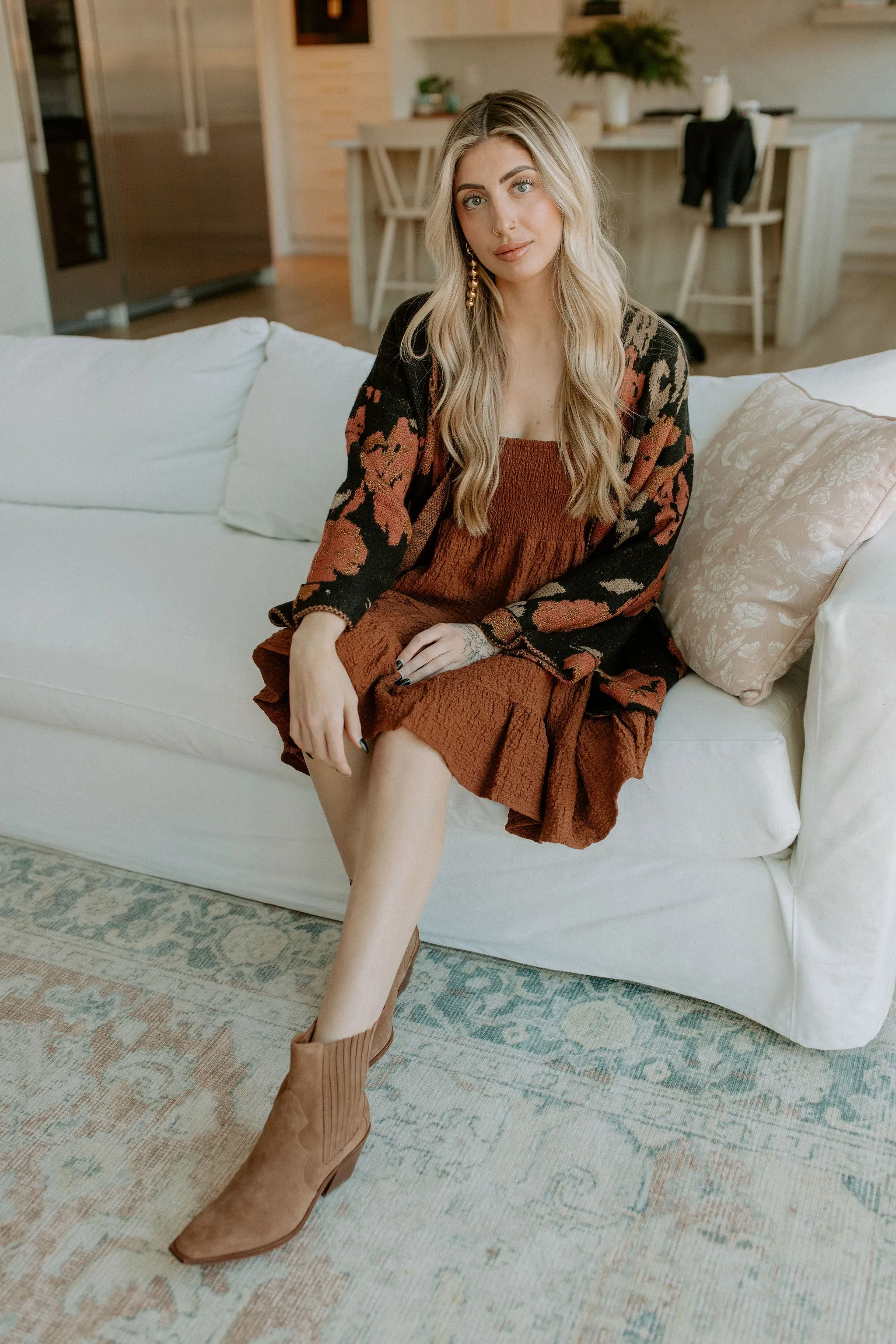 The Kimber Mini Dress by Saltwater Luxe - Pecan