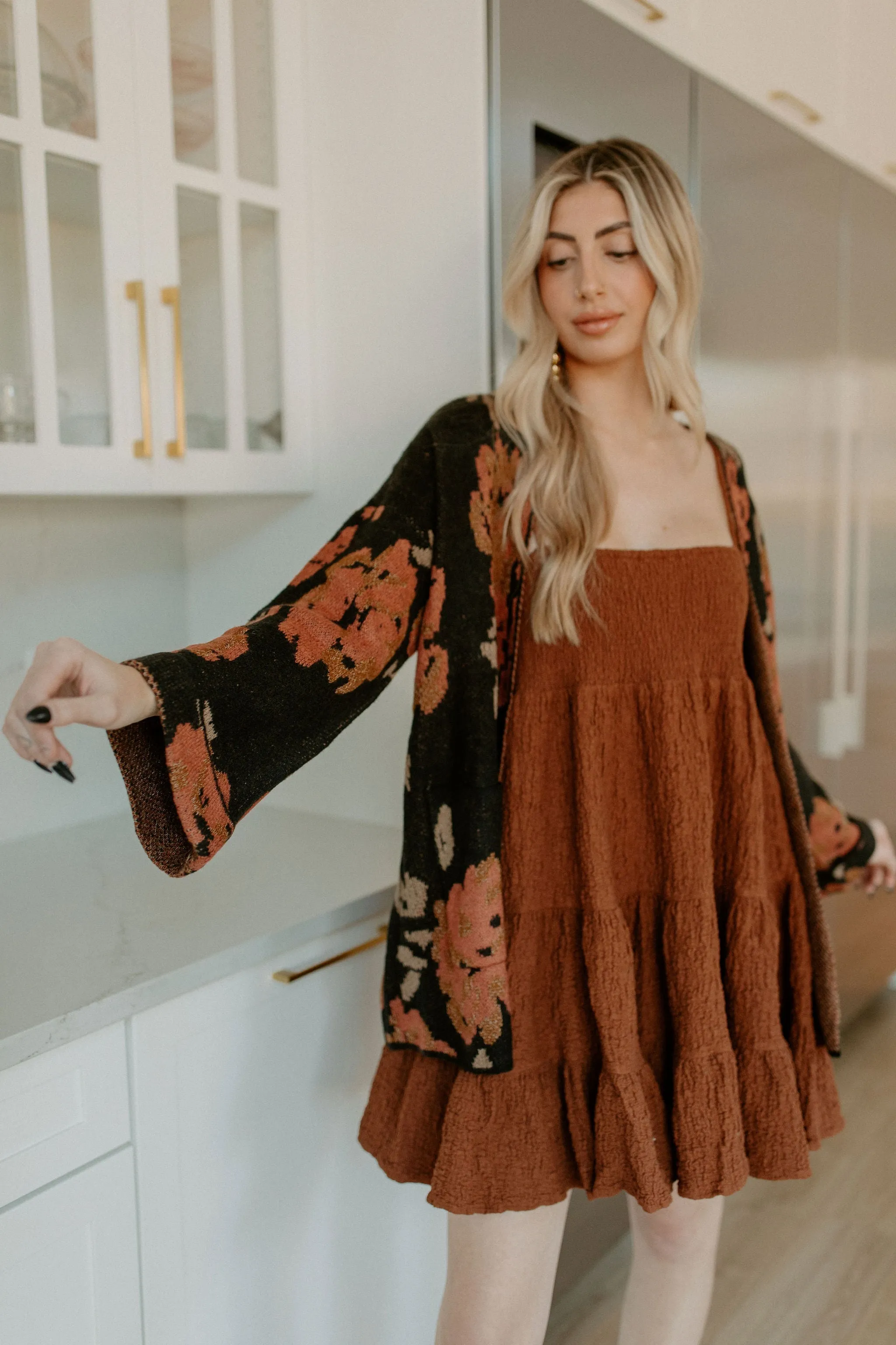 The Kimber Mini Dress by Saltwater Luxe - Pecan