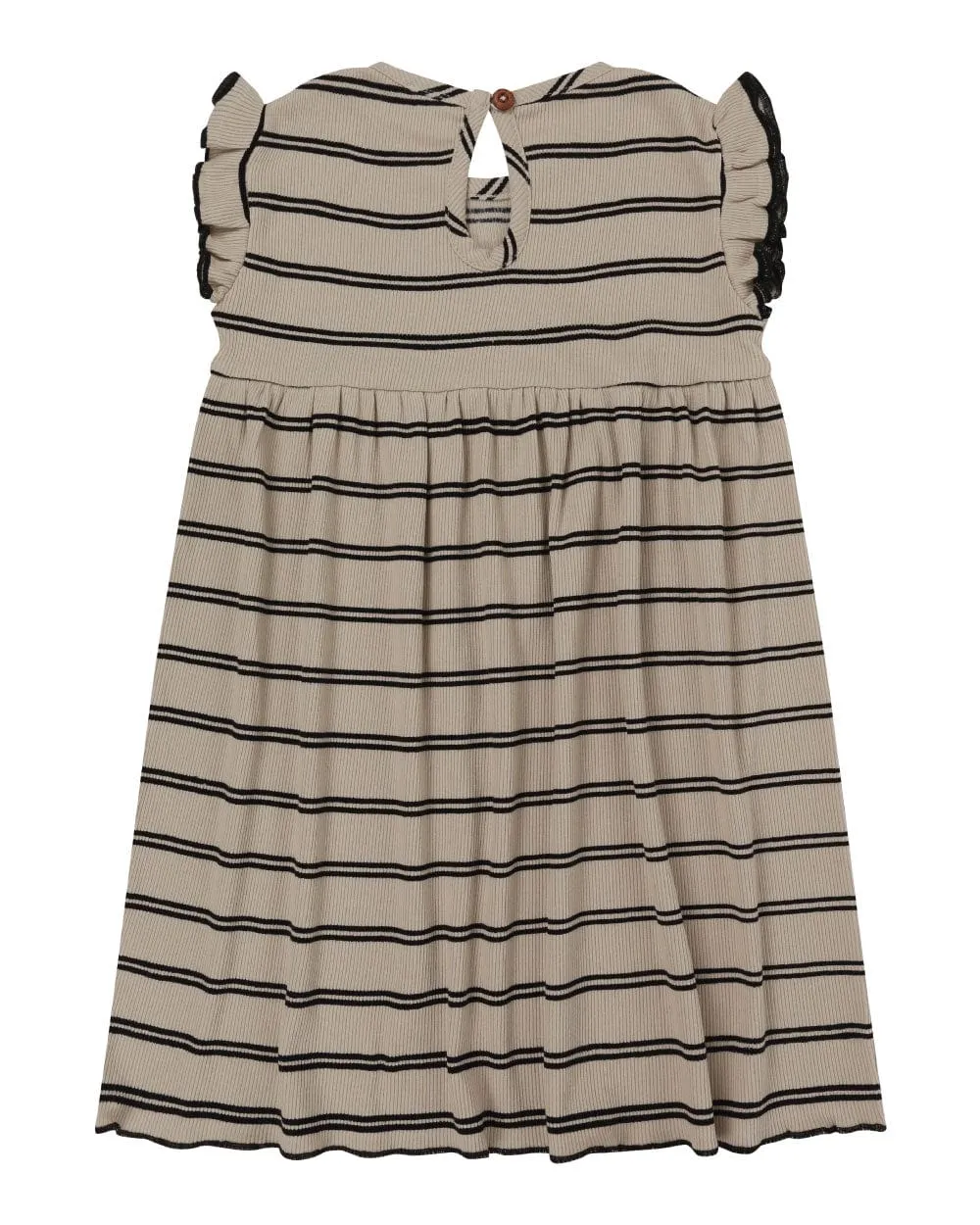 The Retro Rib Stripe Dress - BABY