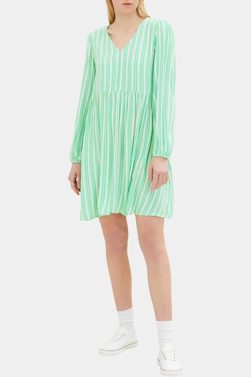 Tom Tailor - Babydoll Dress Striped