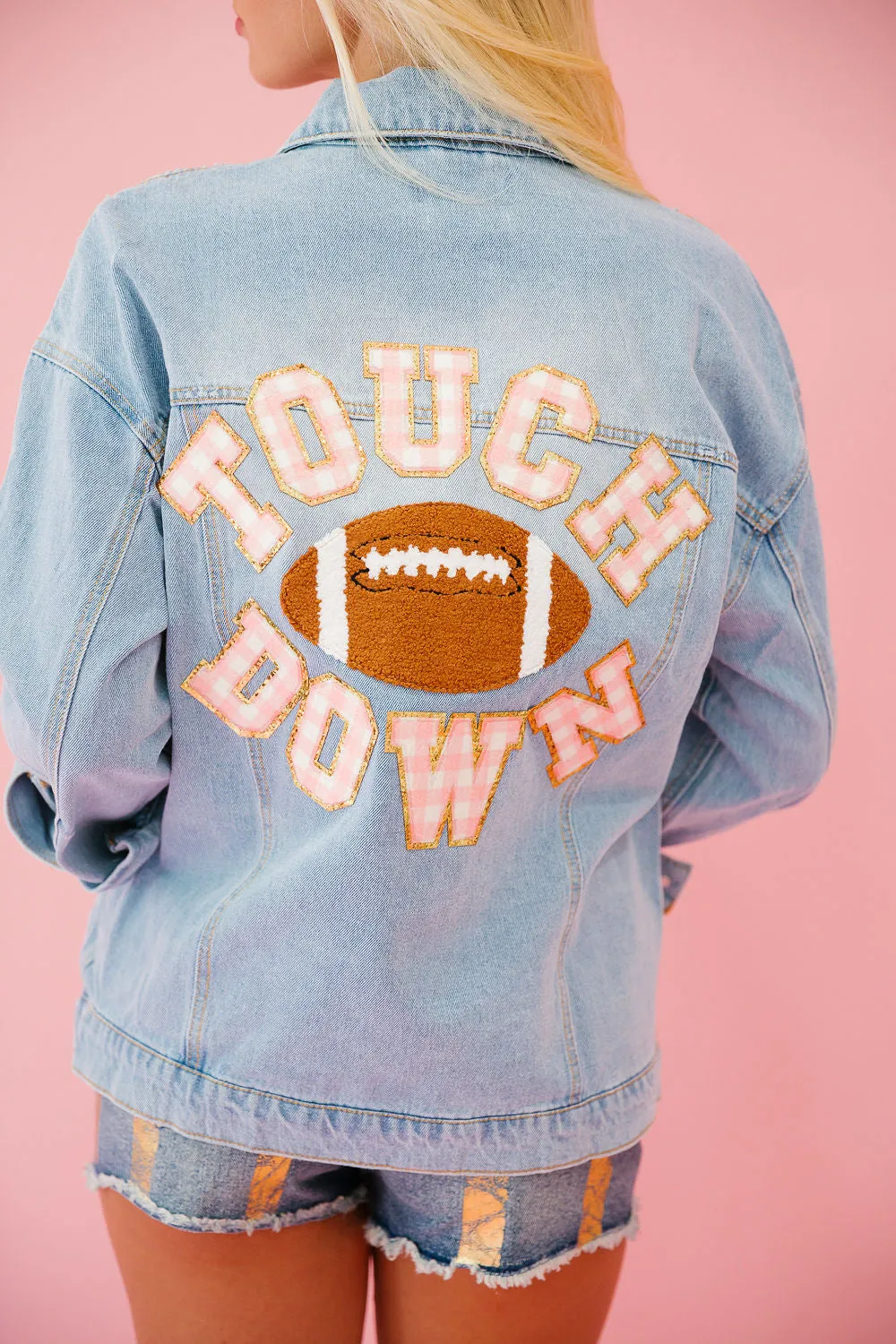 TOUCHDOWN SEASON DENIM JACKET