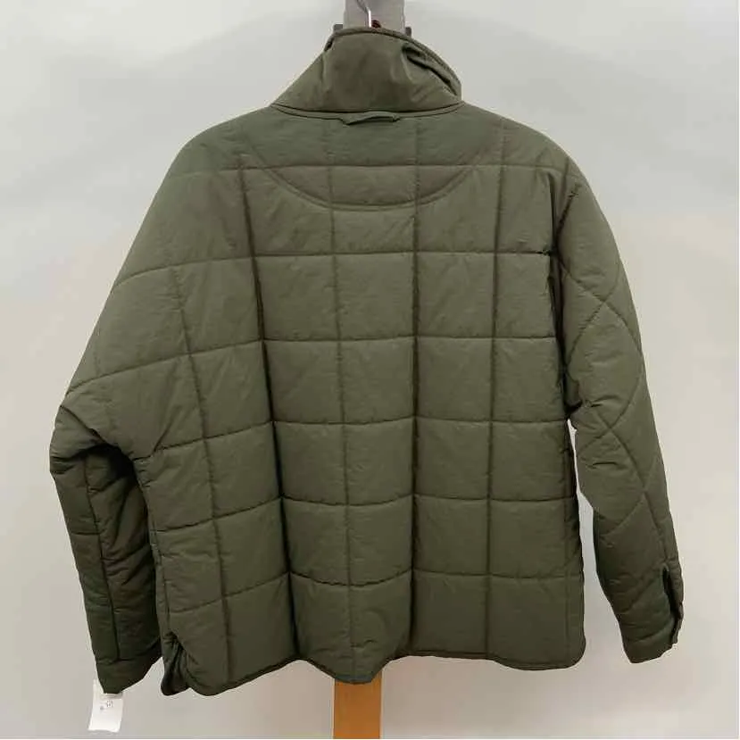 Unbranded Women's Size L Green Quilted Jacket