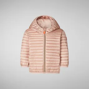 Unisex animal free puffer Lucy in powder pink