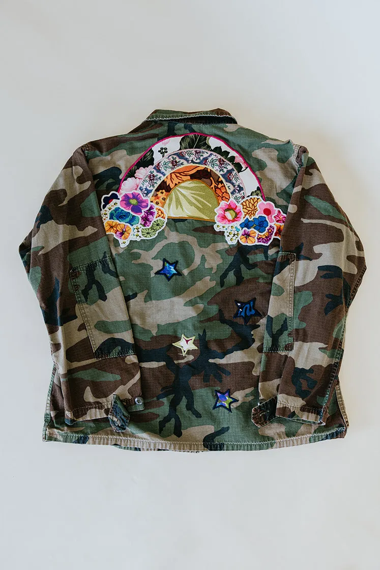 Vintage Camo Jacket - Rainbow