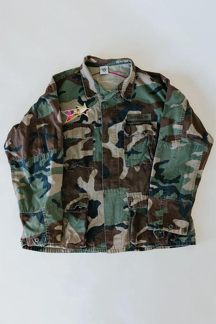 Vintage Camo Jacket - Rainbow