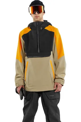 Volcom Brighton Pullover Jacket Gold