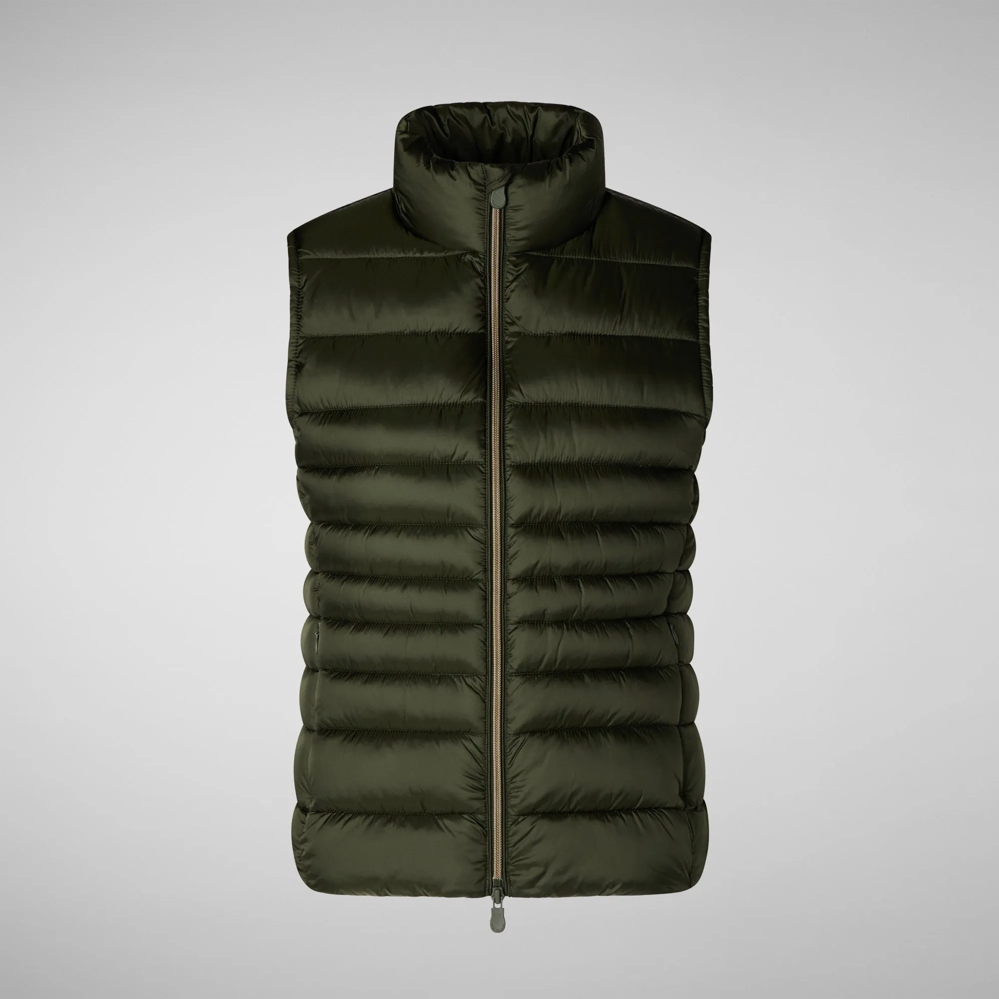 Women's Animal free Puffer Vest Lynn in pine green