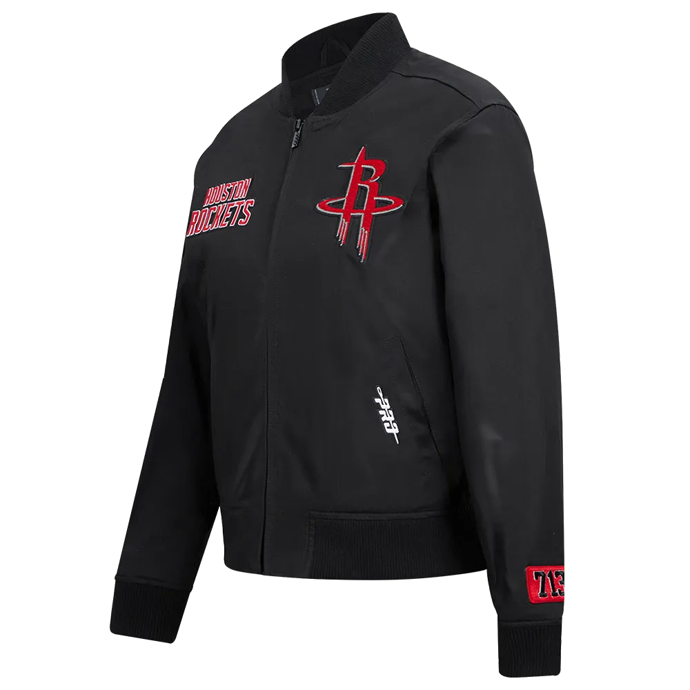 Women's Houston Rockets Pro Standard 713 Edition Rib Twill Jacket