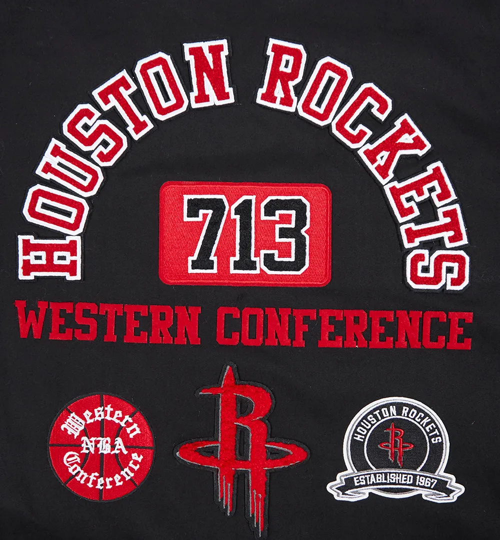 Women's Houston Rockets Pro Standard 713 Edition Rib Twill Jacket