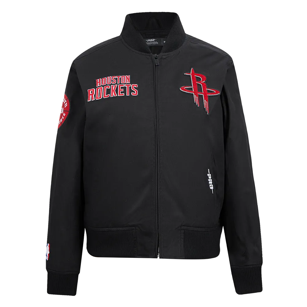 Women's Houston Rockets Pro Standard 713 Edition Rib Twill Jacket