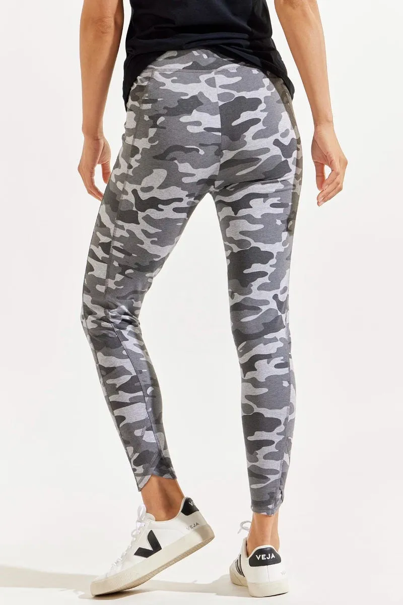 Women's LumaLeo Summer Leggings  |  Grey Modern Camo