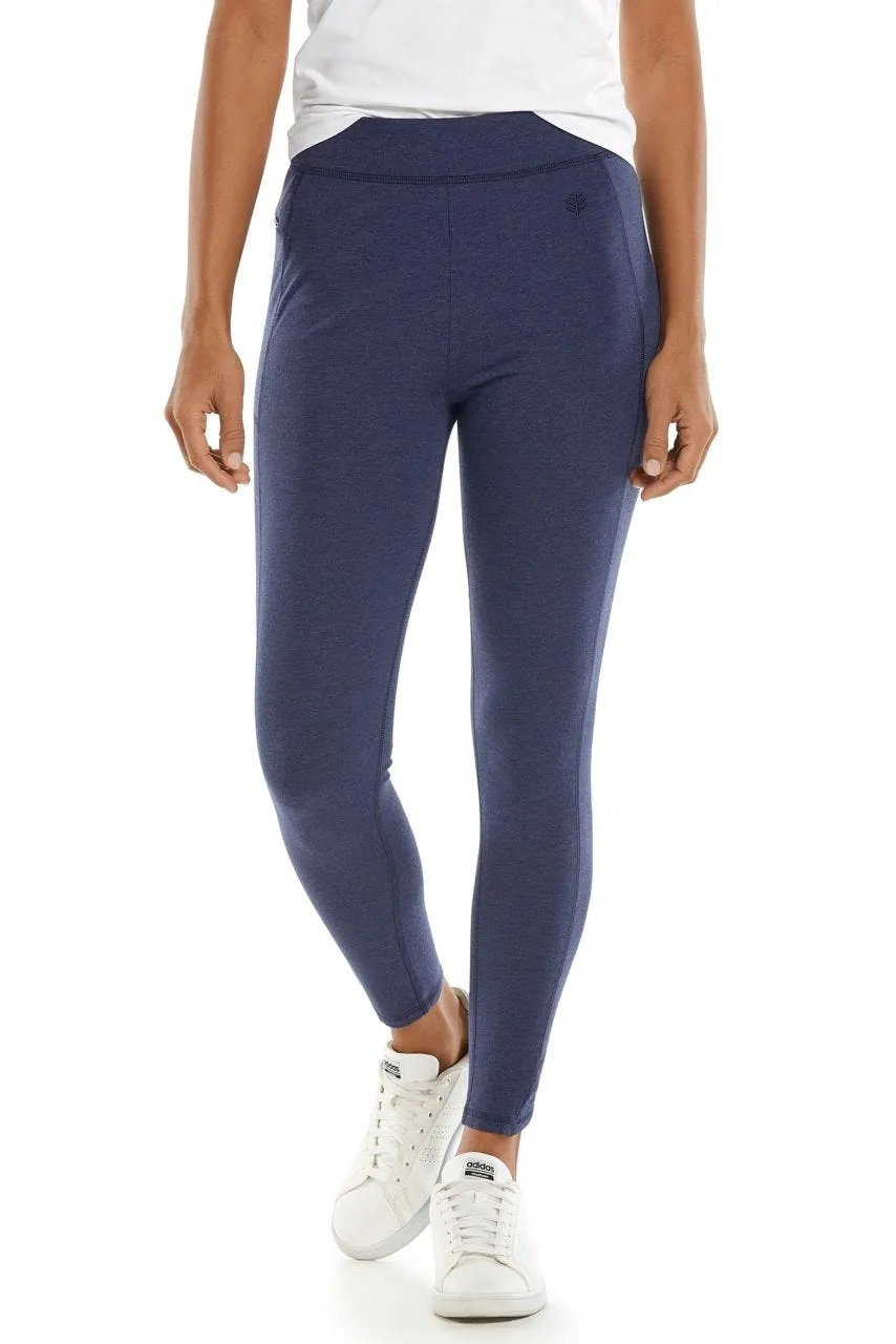 Women's LumaLeo Summer Leggings  |  Indigo Heather