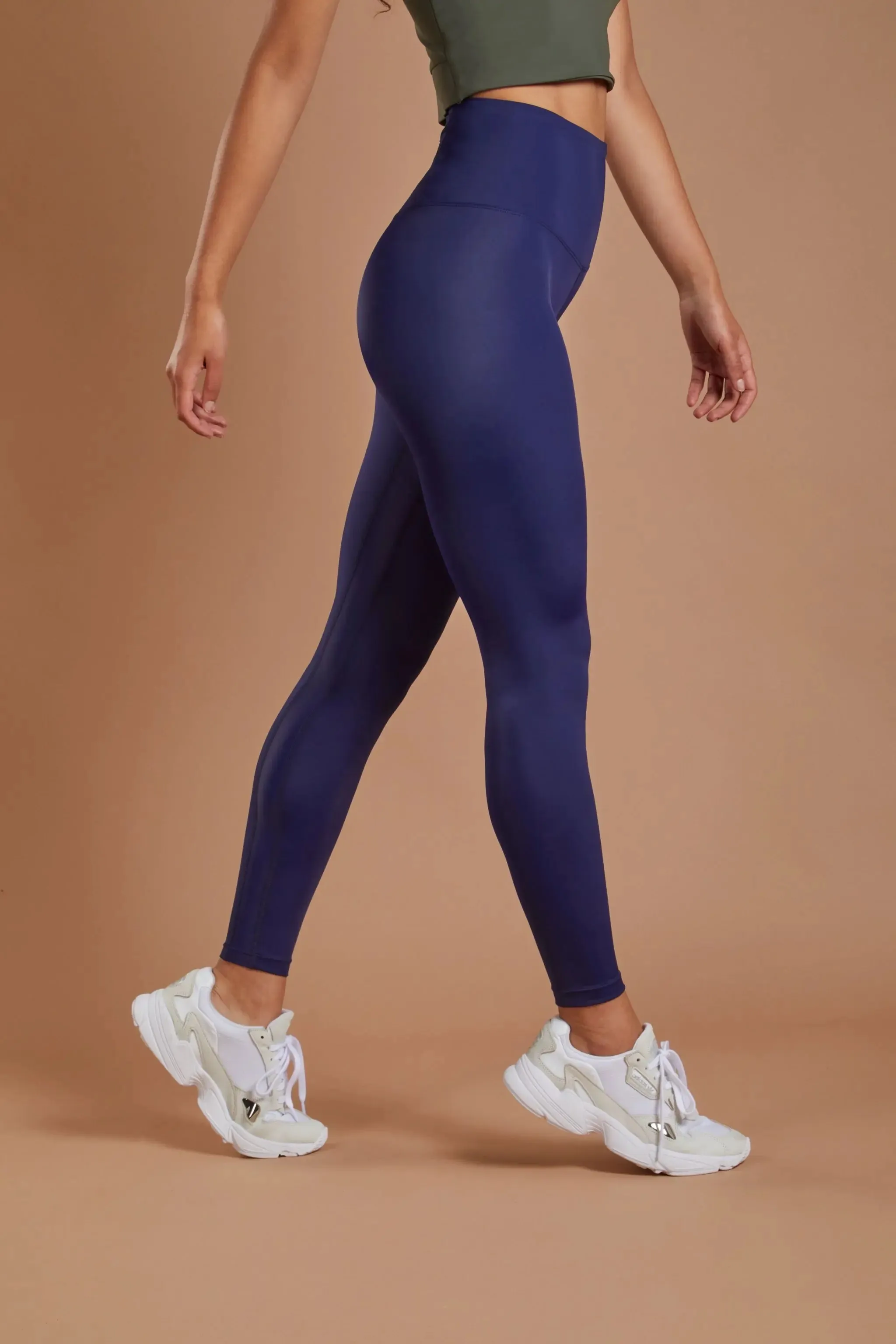 Women's Running Leggings - Navy