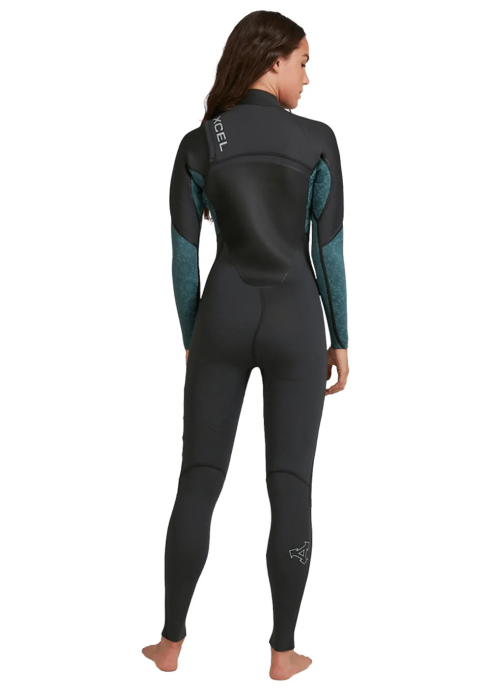 Xcel Womens Axis-X 3/2mm Chest Zip Steamer Wetsuit