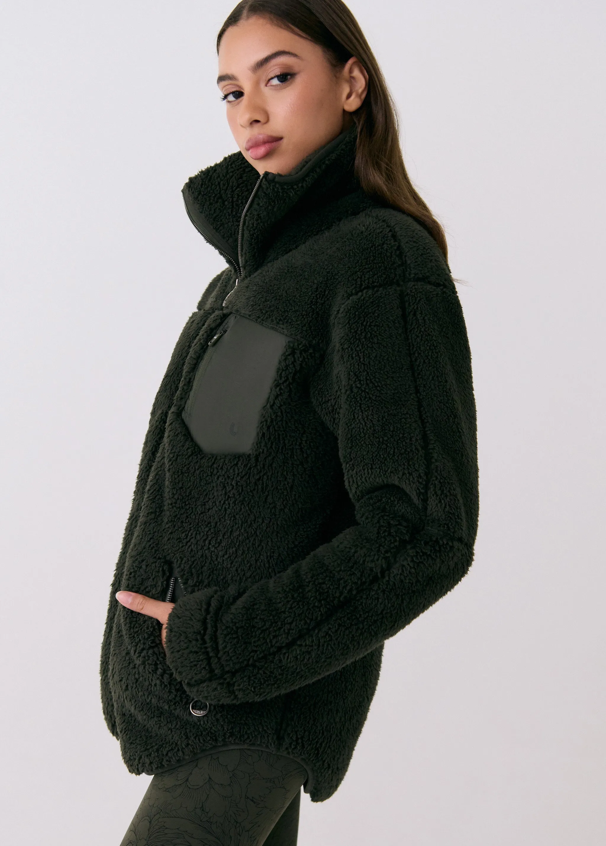 Yana Teddy Zip Jacket