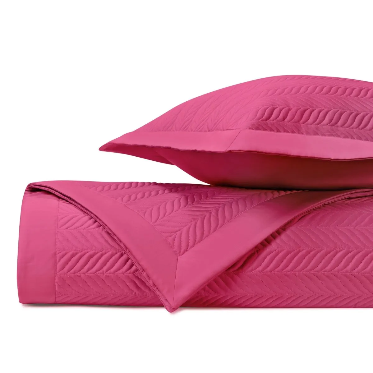 Zurich Quilted Bright Pink by Home Treasures